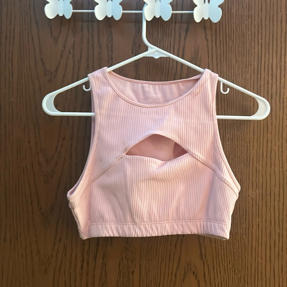Pink pacsun athletic tank top